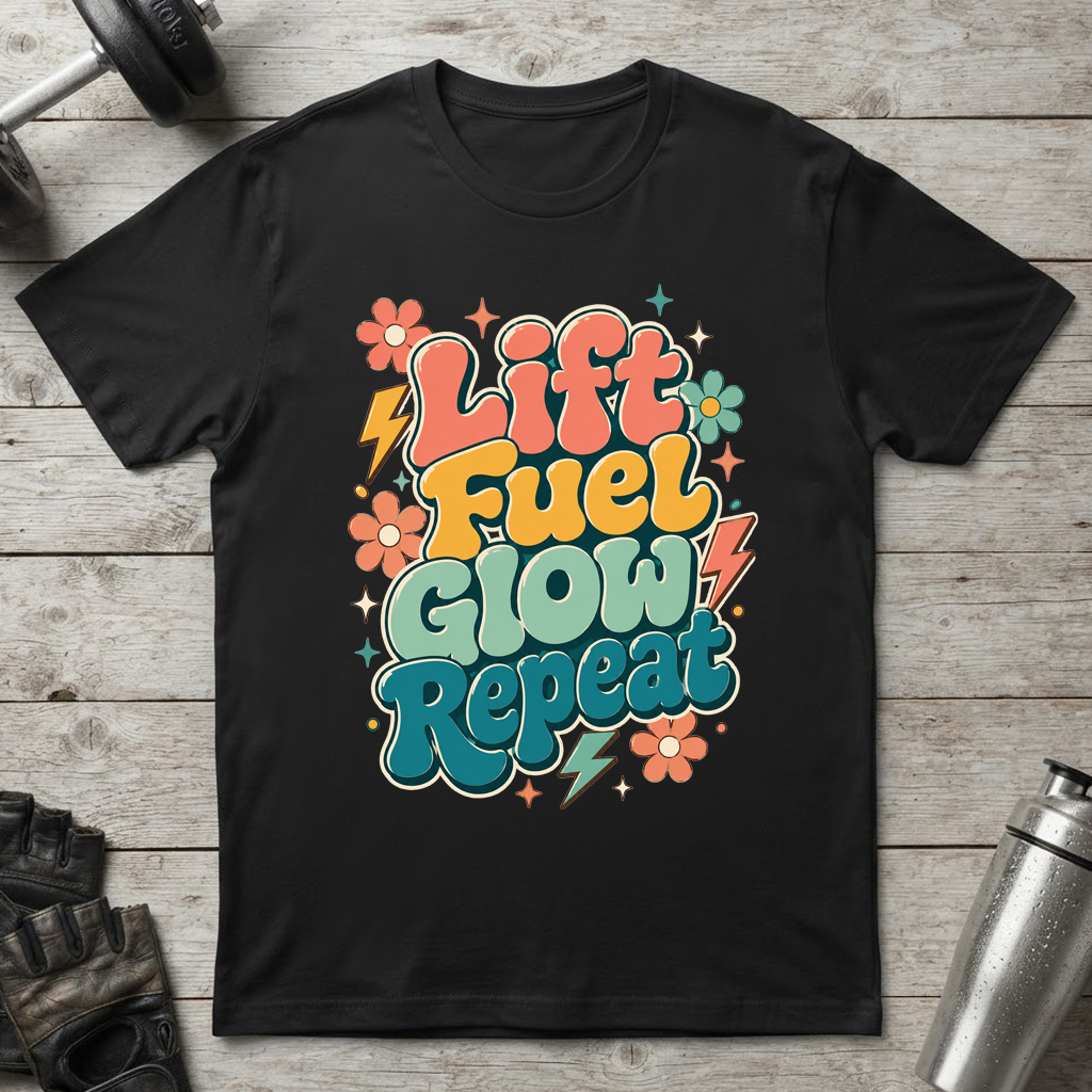 Lift Fuel Glow Repeat T-Shirt