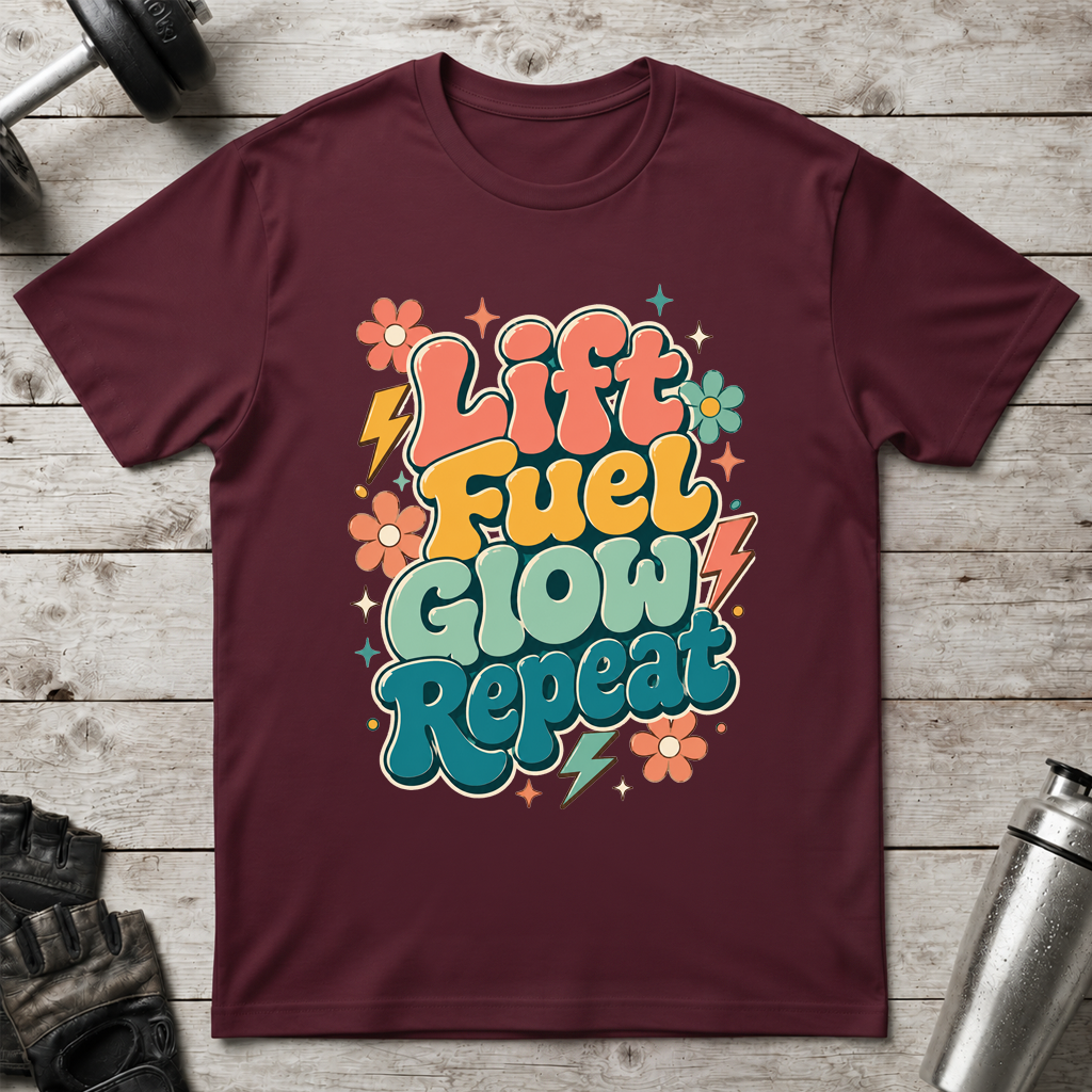Lift Fuel Glow Repeat T-Shirt