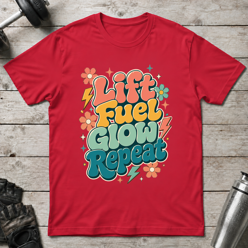 Lift Fuel Glow Repeat T-Shirt
