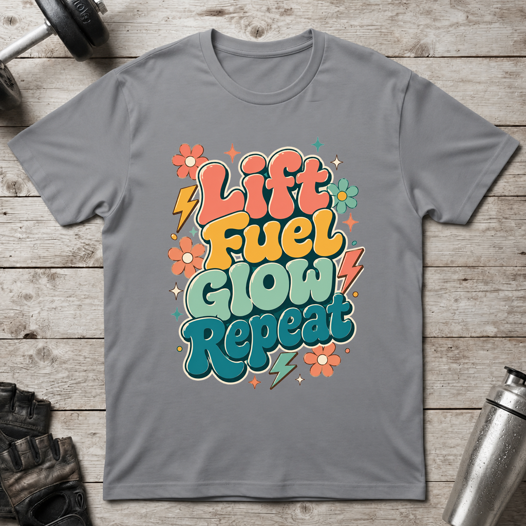Lift Fuel Glow Repeat T-Shirt