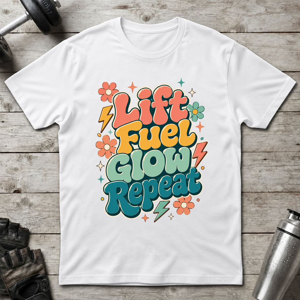 Lift Fuel Glow Repeat T-Shirt