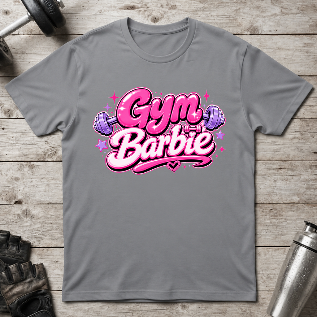 Pink Gym Girl T-Shirt