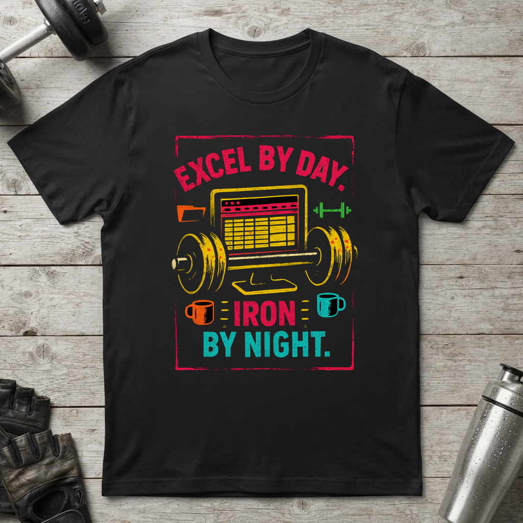 Excel By Day Iron By Night T-Shirt