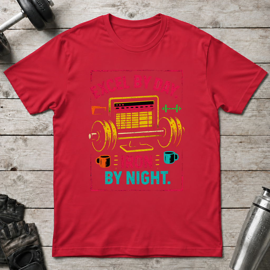 Excel By Day Iron By Night T-Shirt