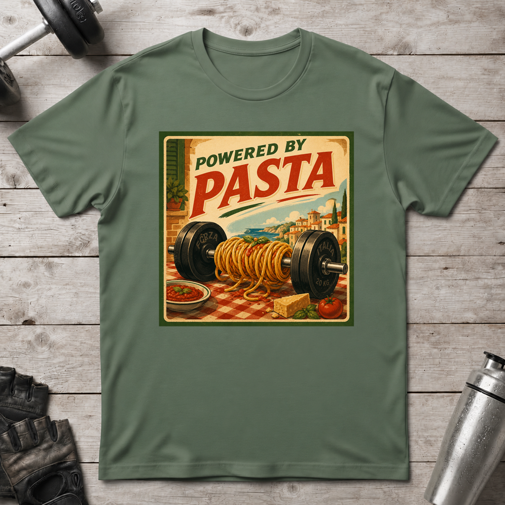 Powered by Pasta T-Shirt