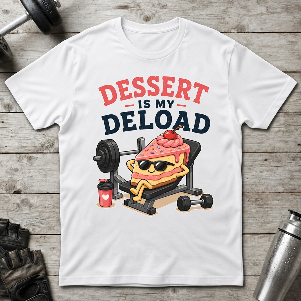 Dessert Is My Deload T-Shirt