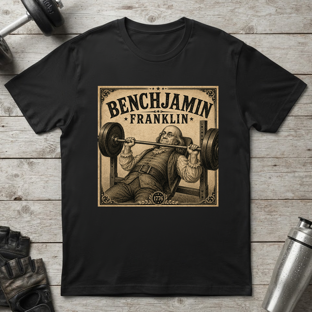 Benchjamin Franklin T-Shirt