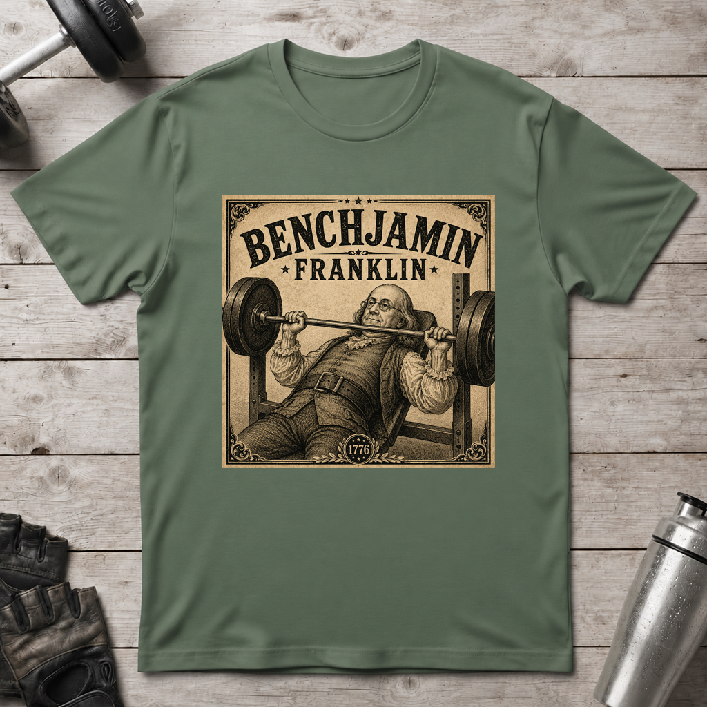 Benchjamin Franklin T-Shirt