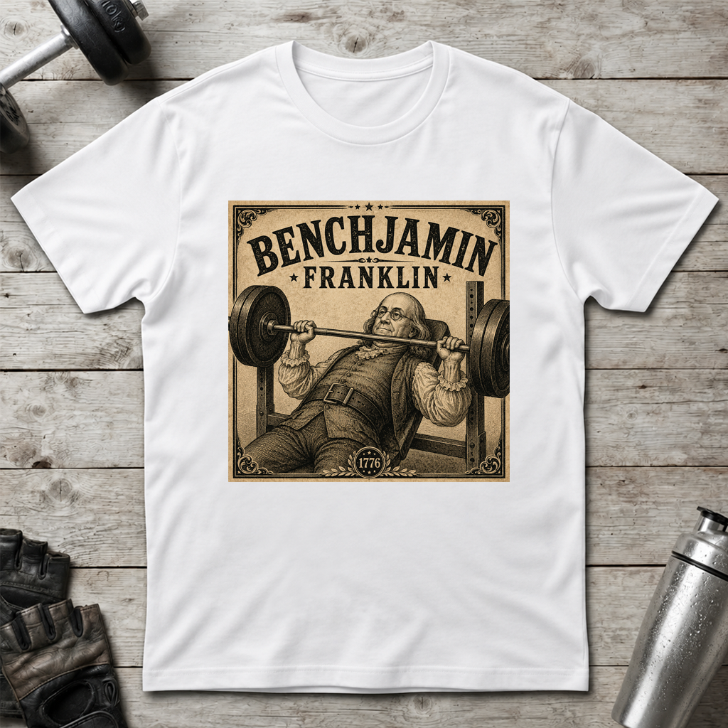 Benchjamin Franklin T-Shirt