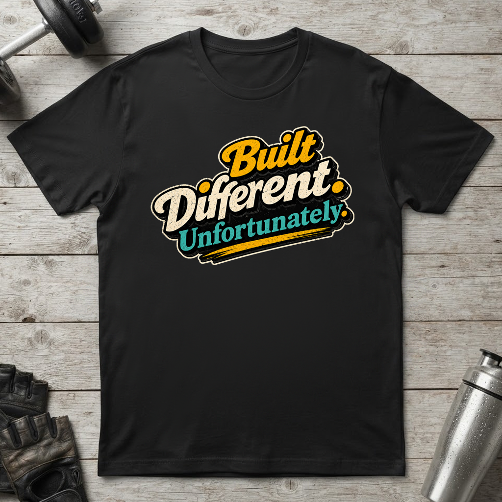Built Different Unfortunately T-Shirt