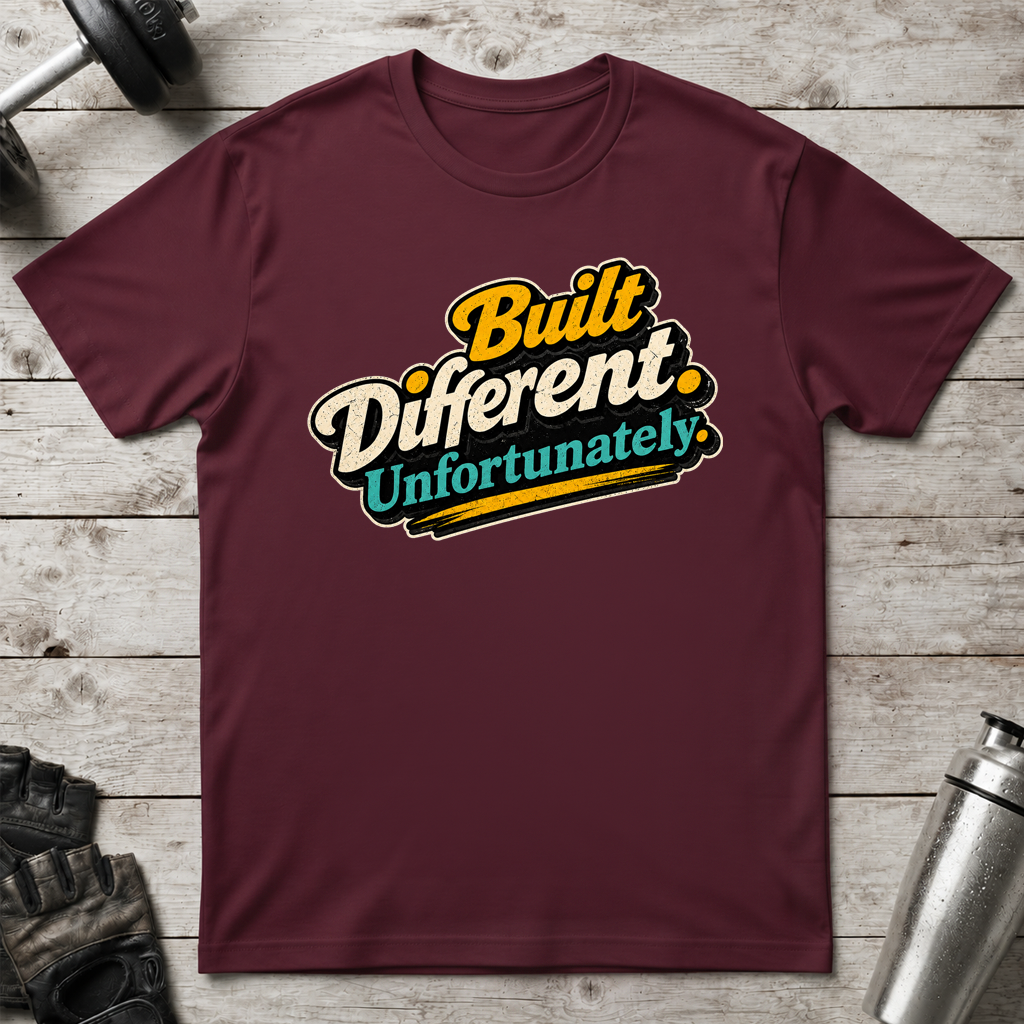 Built Different Unfortunately T-Shirt