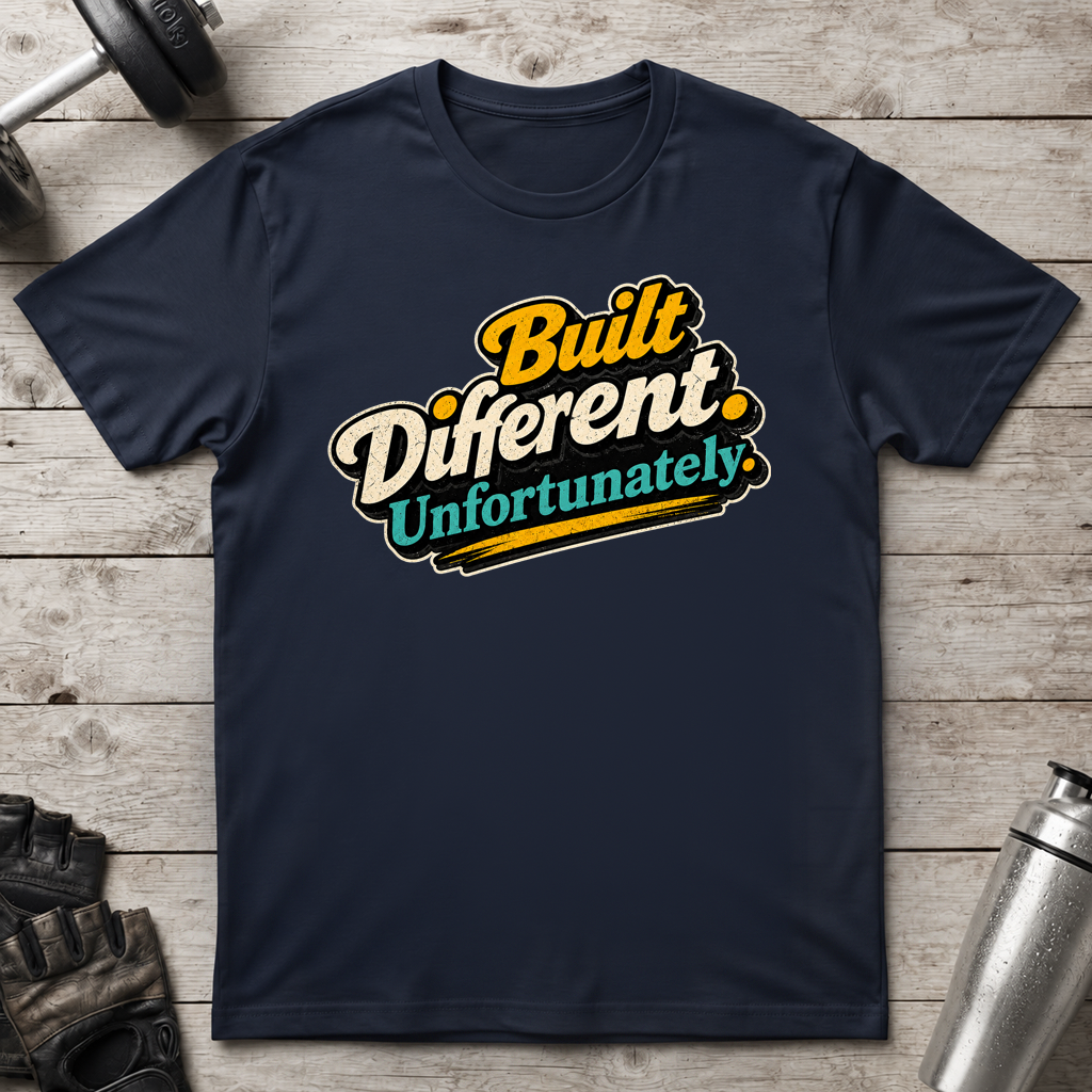 Built Different Unfortunately T-Shirt