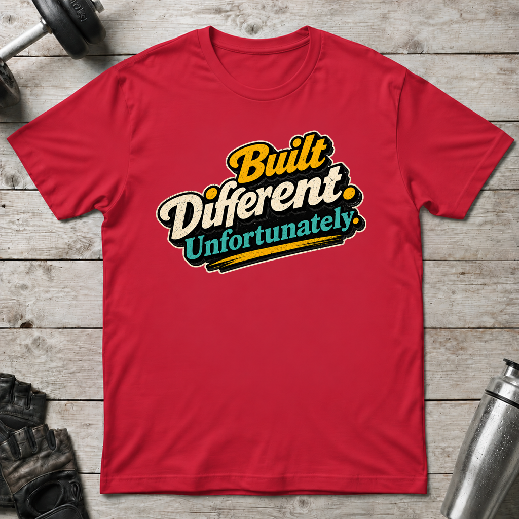 Built Different Unfortunately T-Shirt