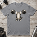 Grumpy Lifting Cat T-Shirt