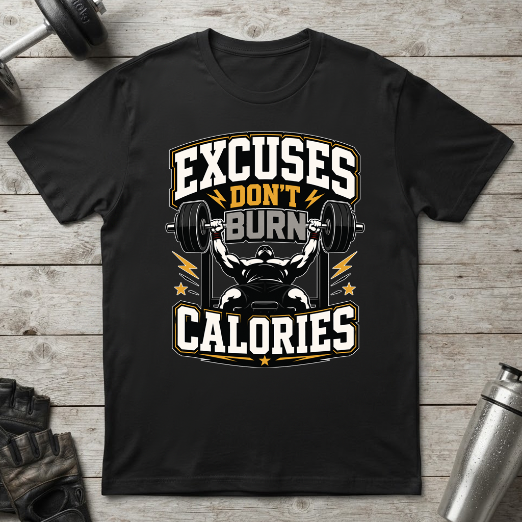 Excuses Do Not Burn Calories T-Shirt