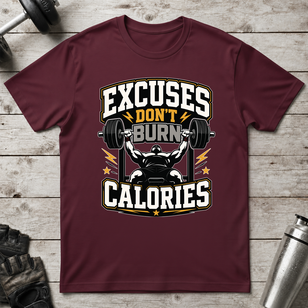 Excuses Do Not Burn Calories T-Shirt