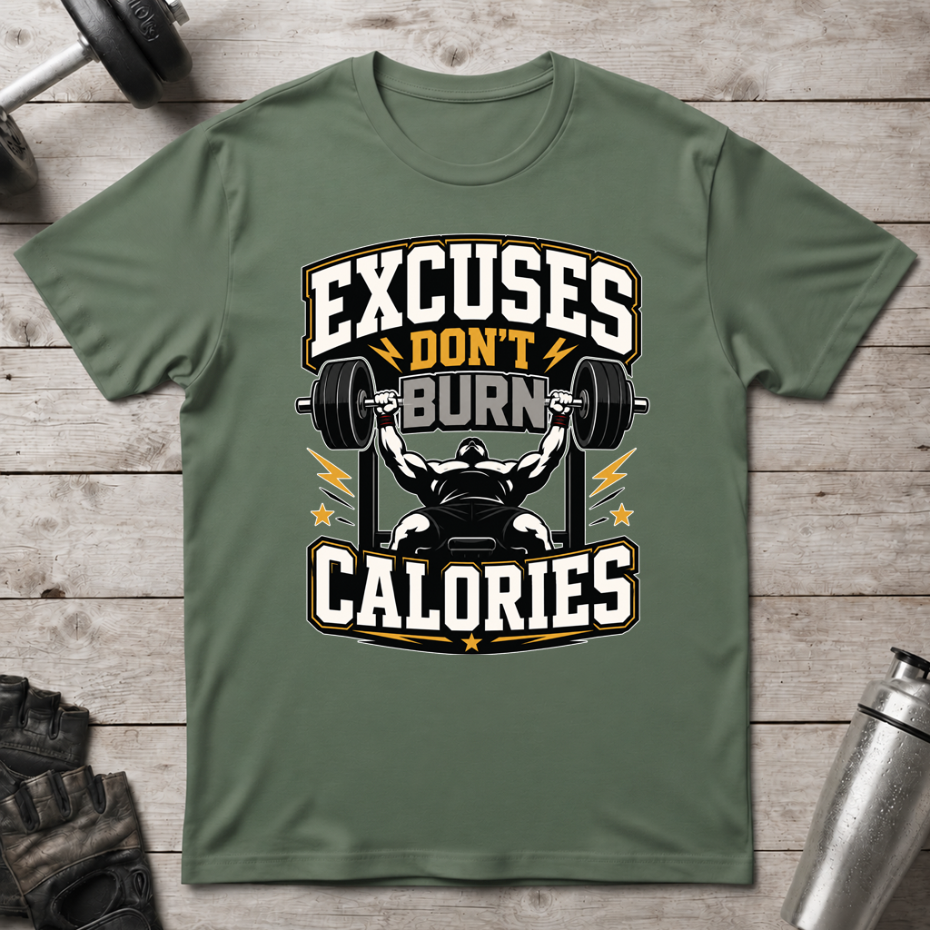 Excuses Do Not Burn Calories T-Shirt