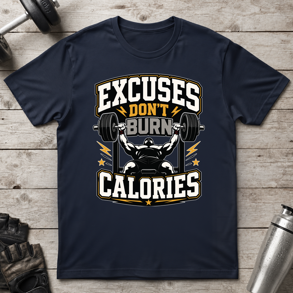 Excuses Do Not Burn Calories T-Shirt