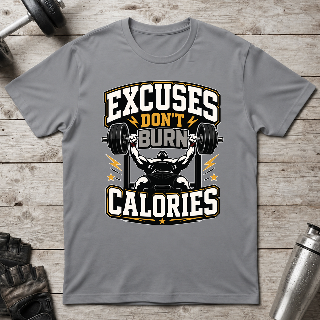 Excuses Do Not Burn Calories T-Shirt
