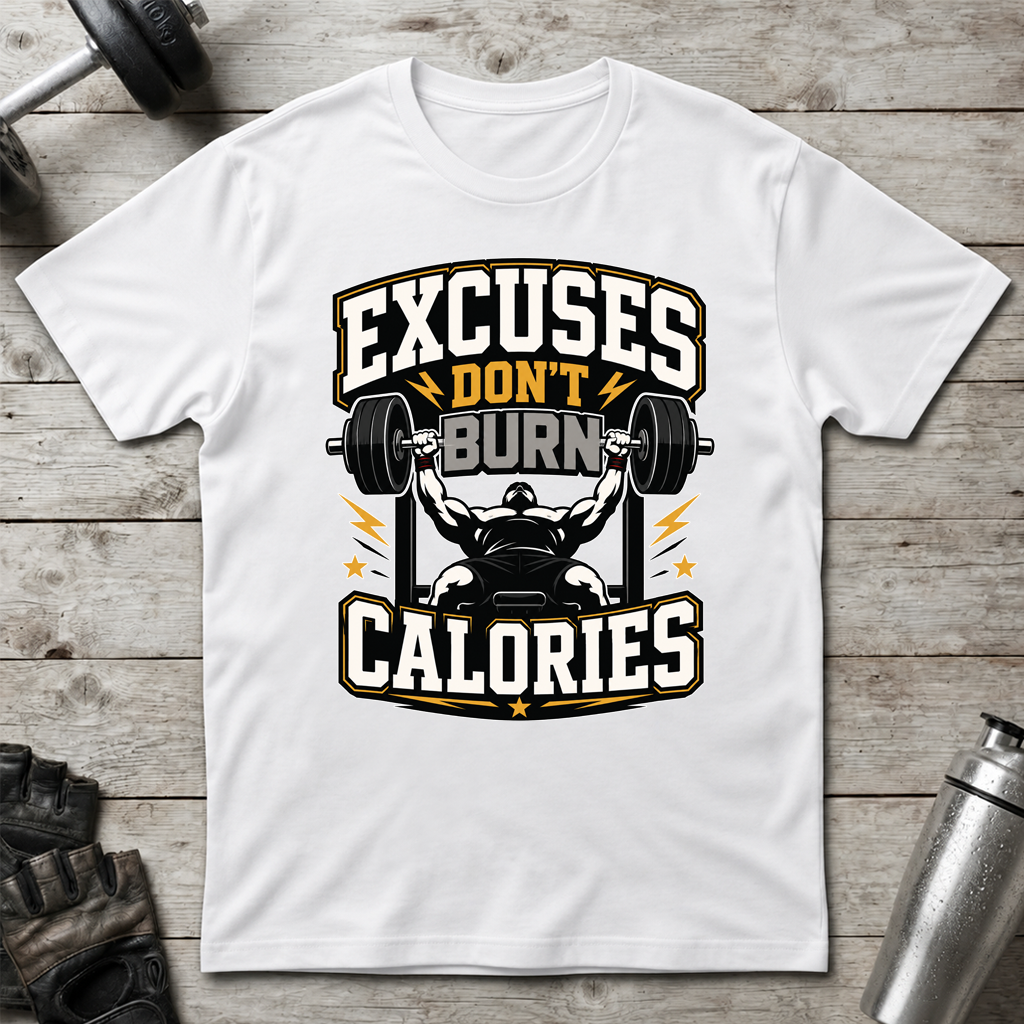 Excuses Do Not Burn Calories T-Shirt
