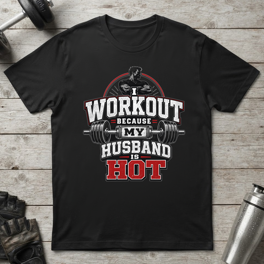 Hot Husband Workout T-Shirt
