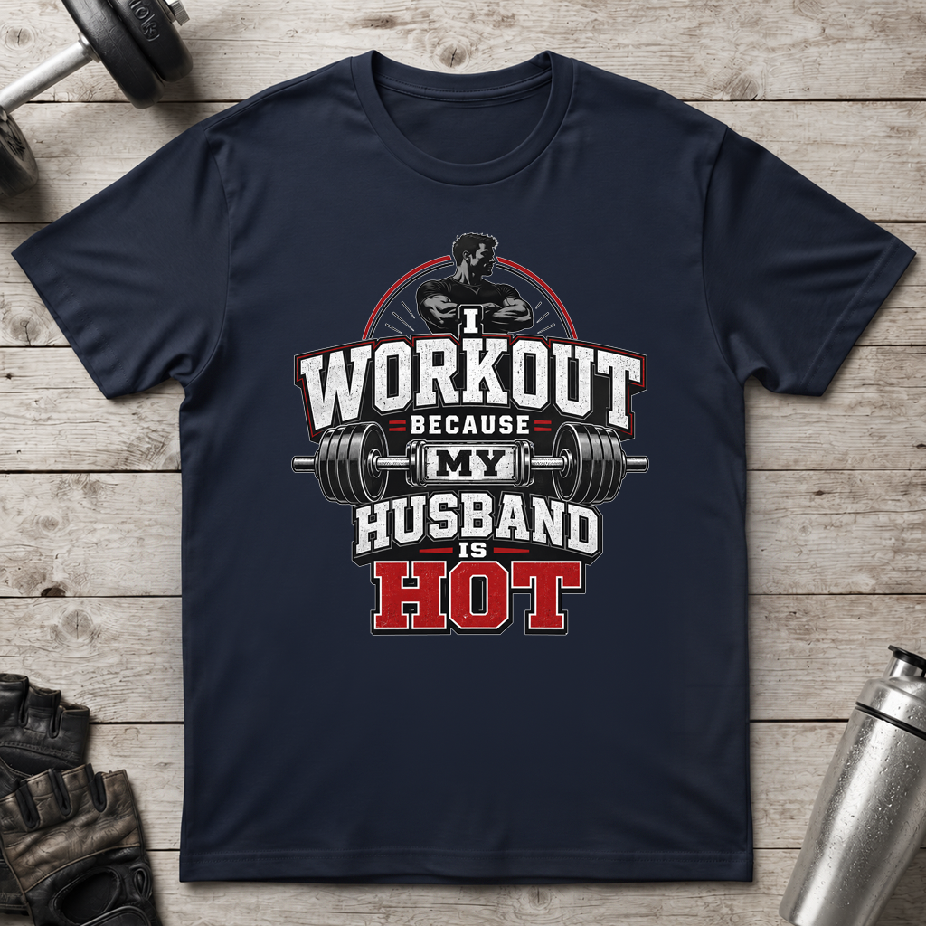 Hot Husband Workout T-Shirt