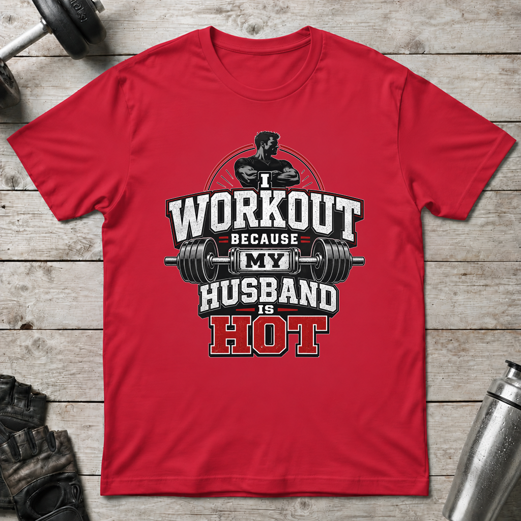 Hot Husband Workout T-Shirt