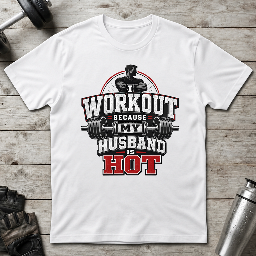 Hot Husband Workout T-Shirt