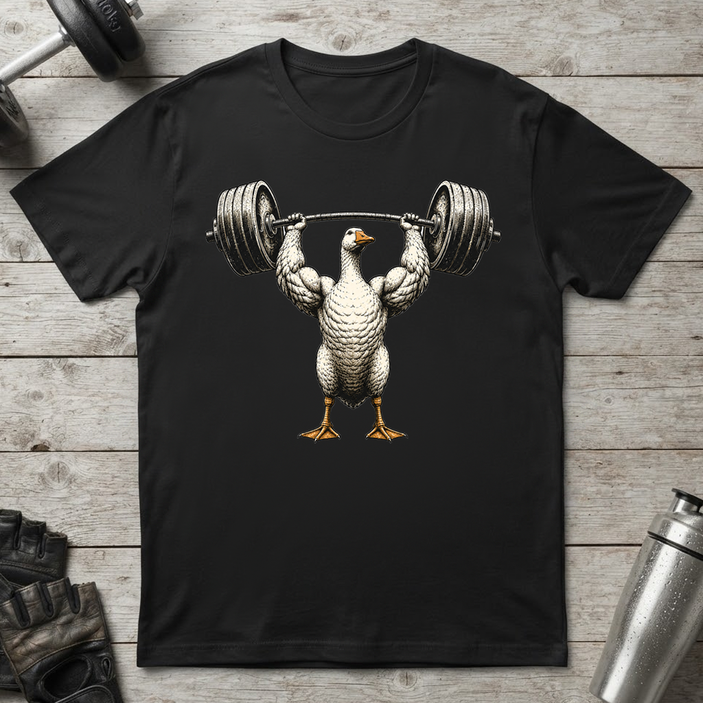 Barbell Goose T-Shirt