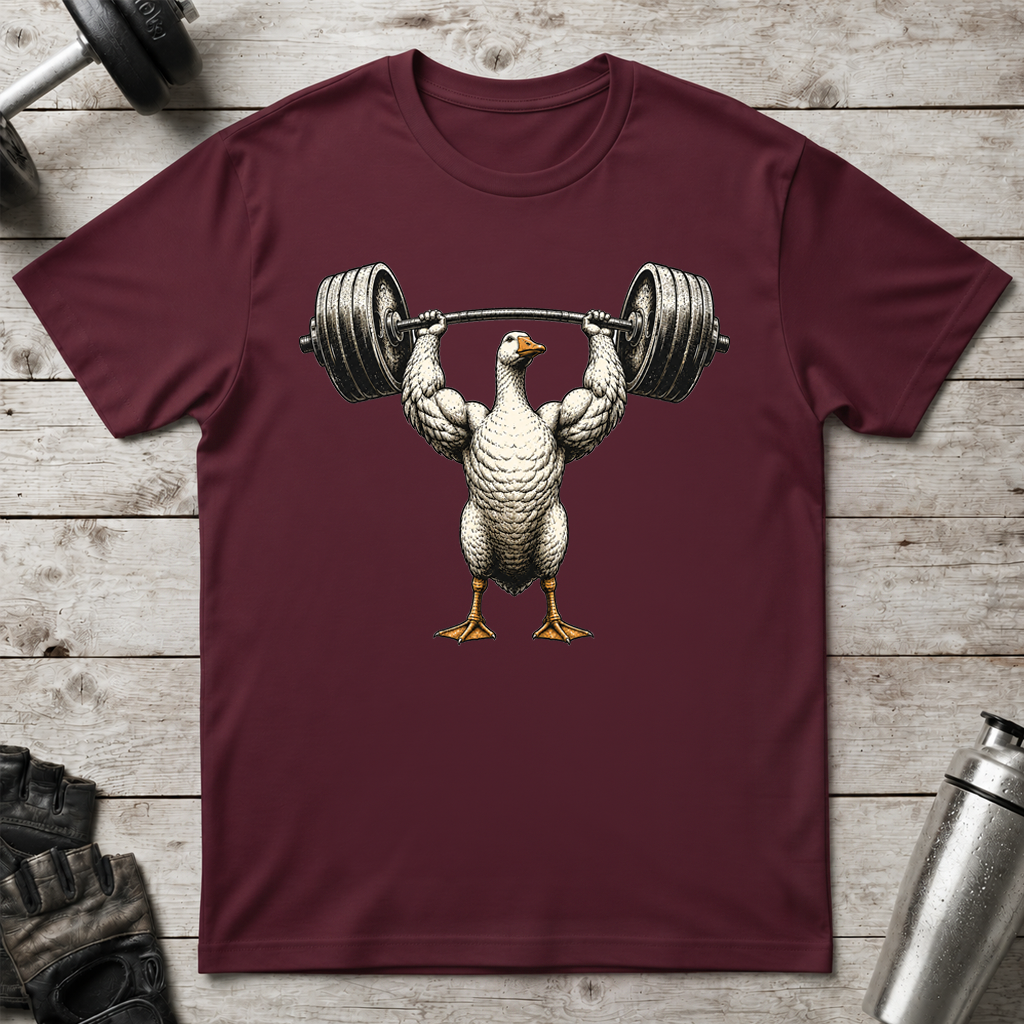 Barbell Goose T-Shirt