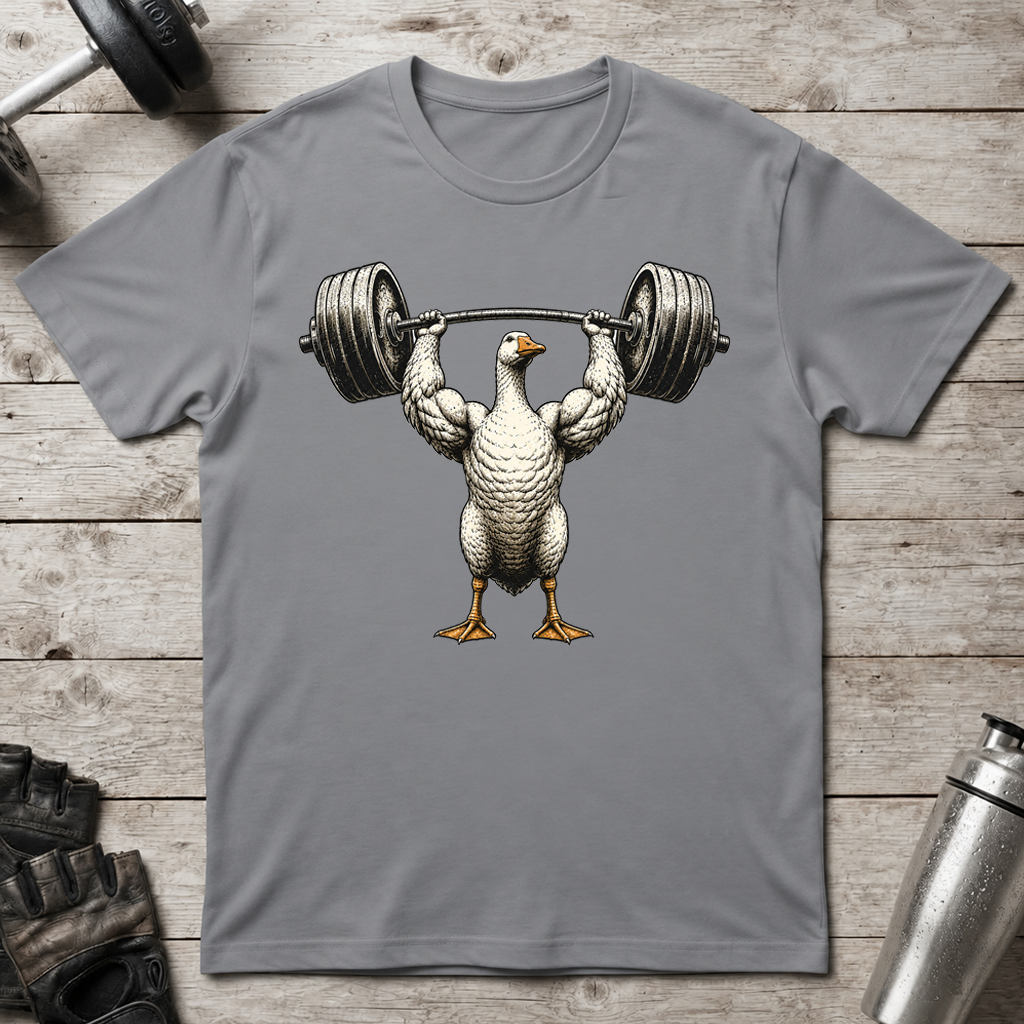 Barbell Goose T-Shirt