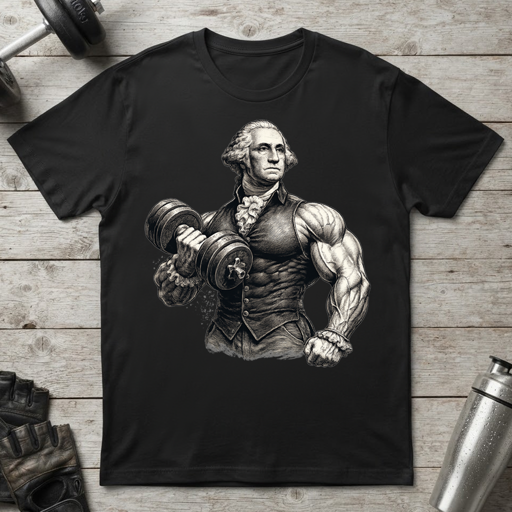George Washington Bodybuilder T-Shirt