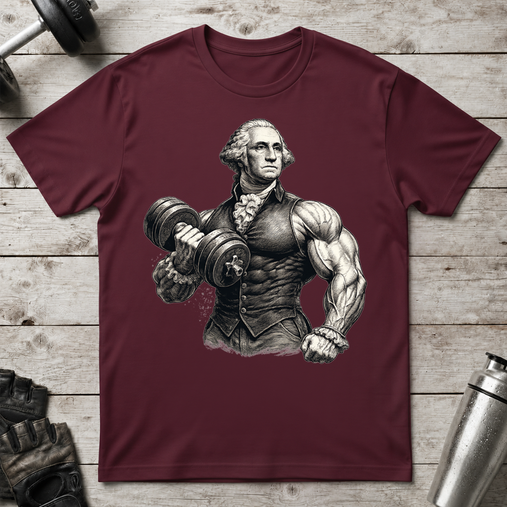 George Washington Bodybuilder T-Shirt
