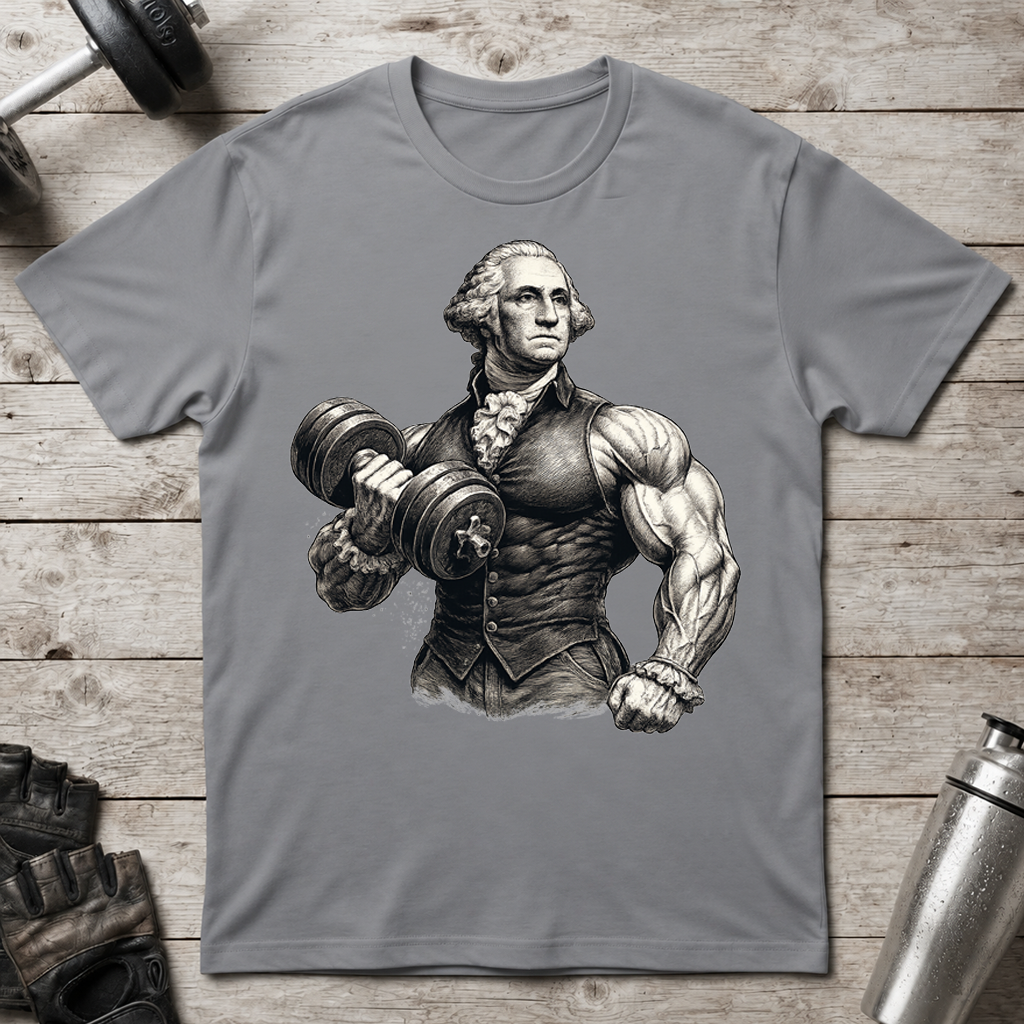 George Washington Bodybuilder T-Shirt