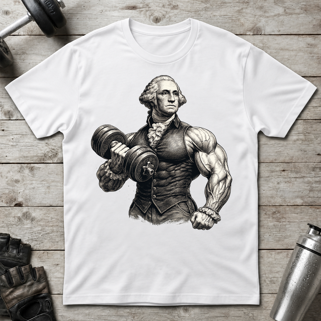 George Washington Bodybuilder T-Shirt