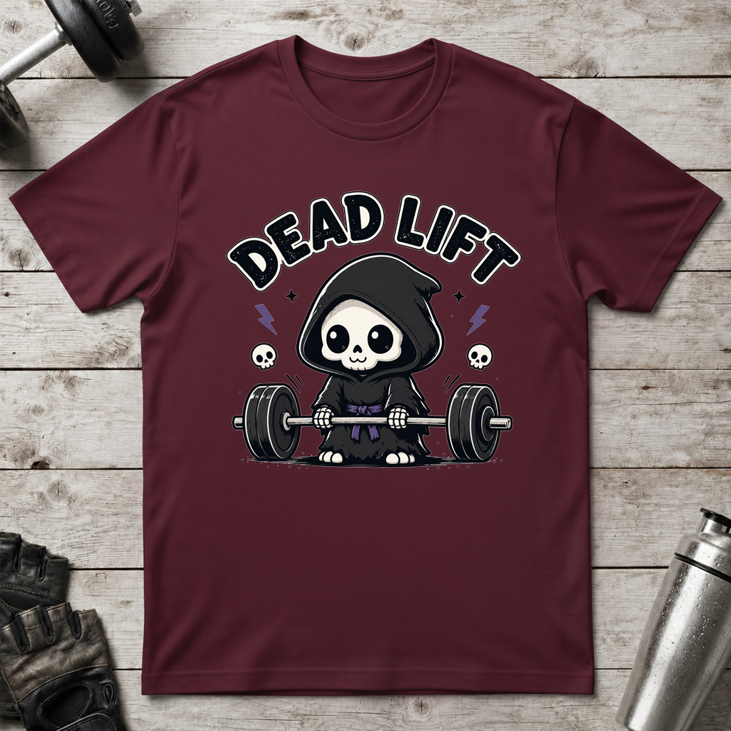 Cute Grim Reaper Deadlift T-Shirt