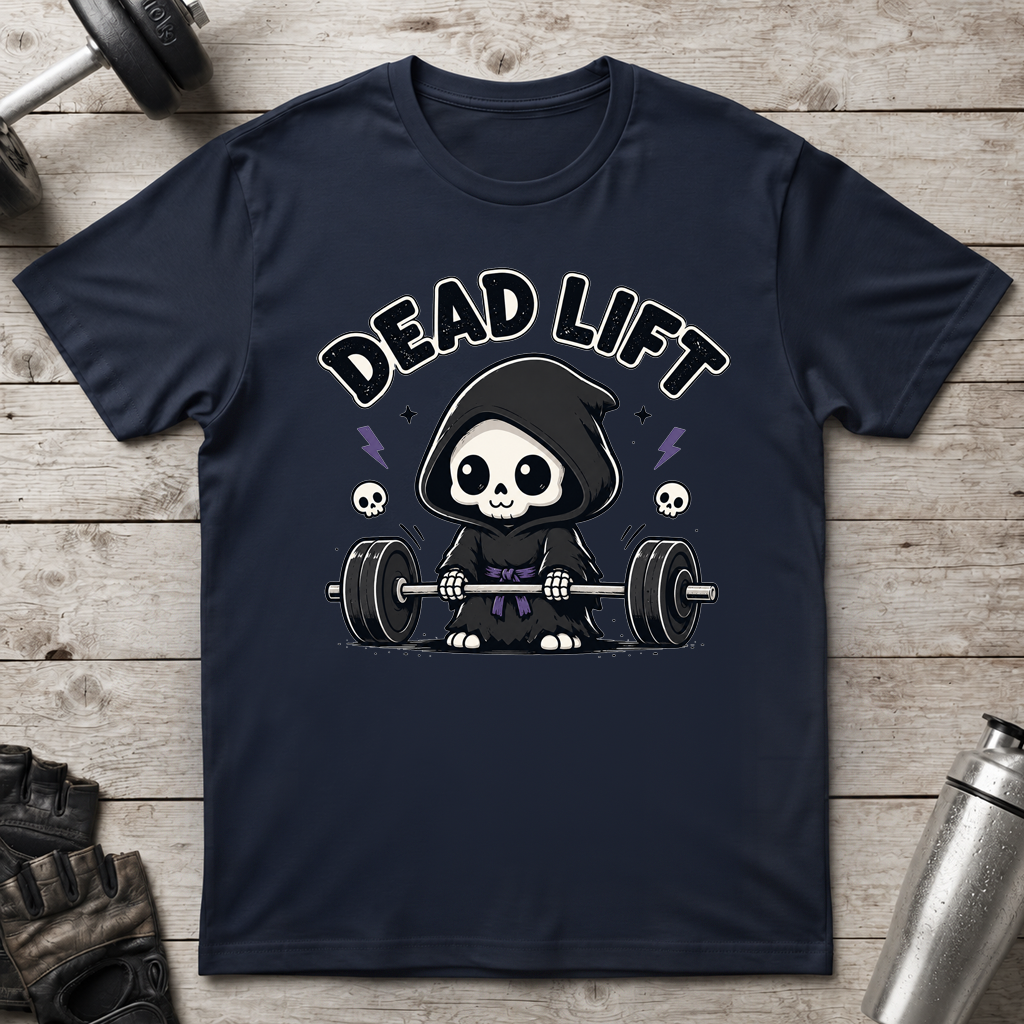 Cute Grim Reaper Deadlift T-Shirt