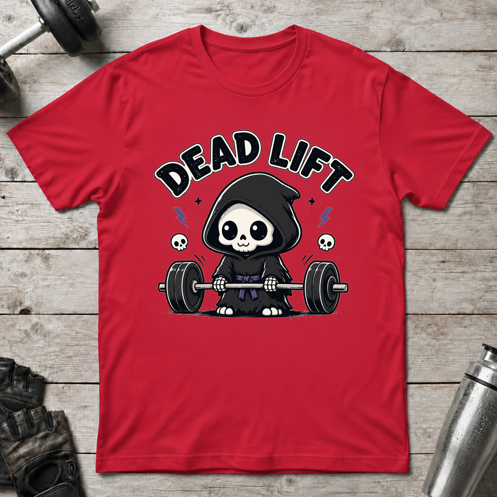 Cute Grim Reaper Deadlift T-Shirt