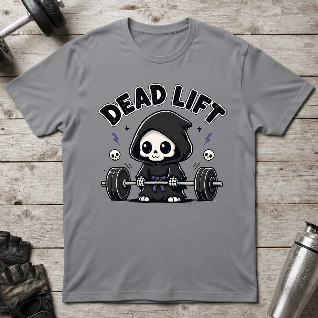 Cute Grim Reaper Deadlift T-Shirt