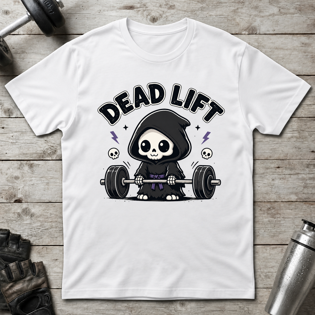 Cute Grim Reaper Deadlift T-Shirt