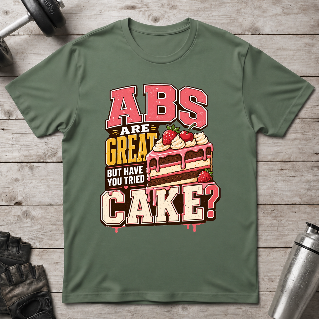 Abs Versus Cake T-Shirt