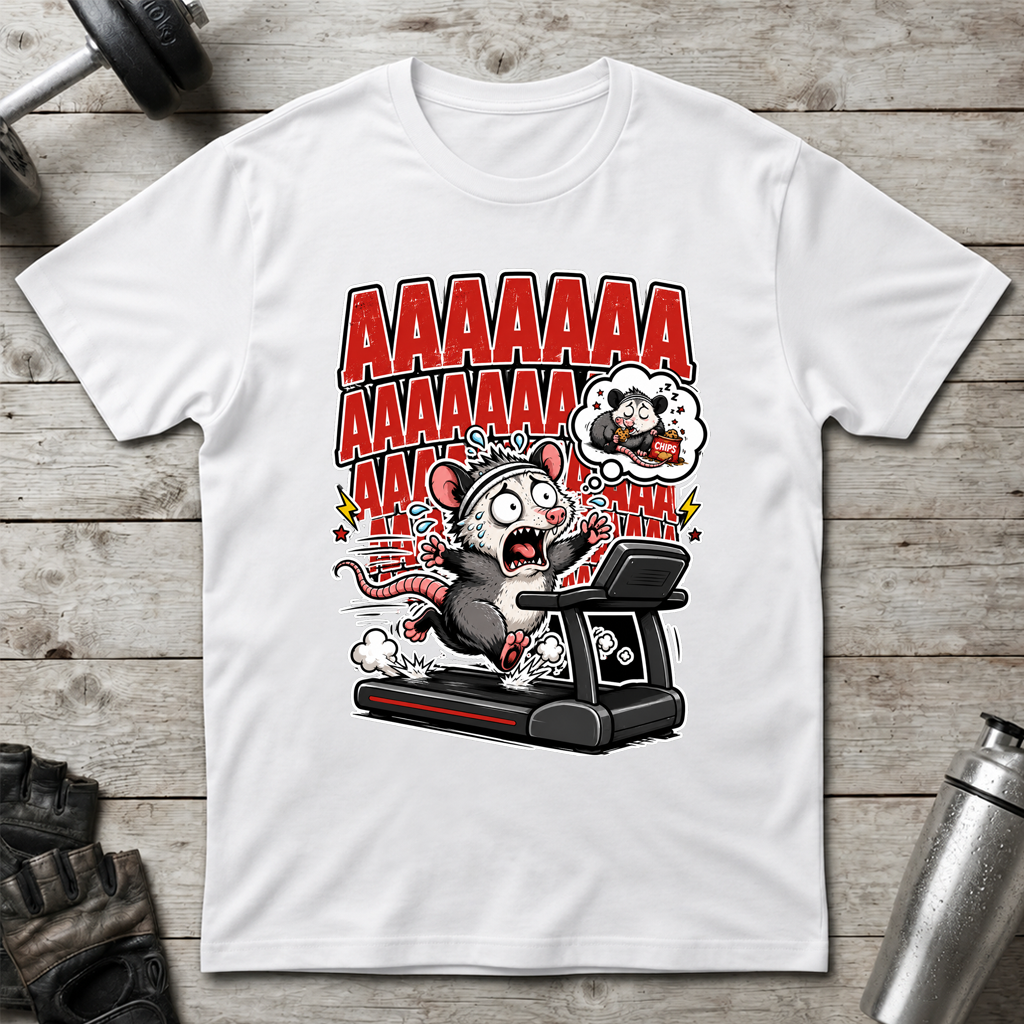 Cardio Panic Opossum T-Shirt